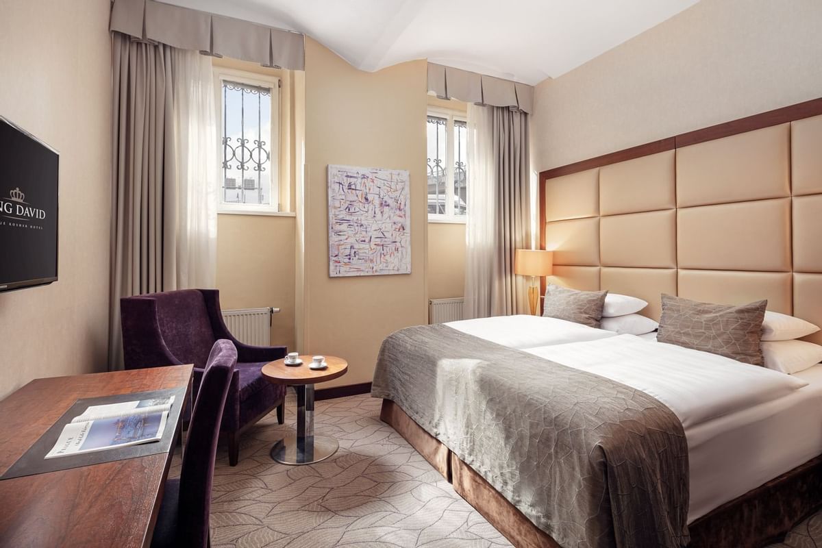 Standard room at King David Hotel Prague